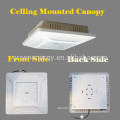 Government project ETL UL DLC celling mounted canopy light luminaire 120degree 100w/140w high bright 100-277V 140w